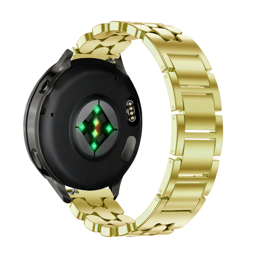 Bandz Garmin Vivoactive 4s Steel Strap 'Oval' (Gold)