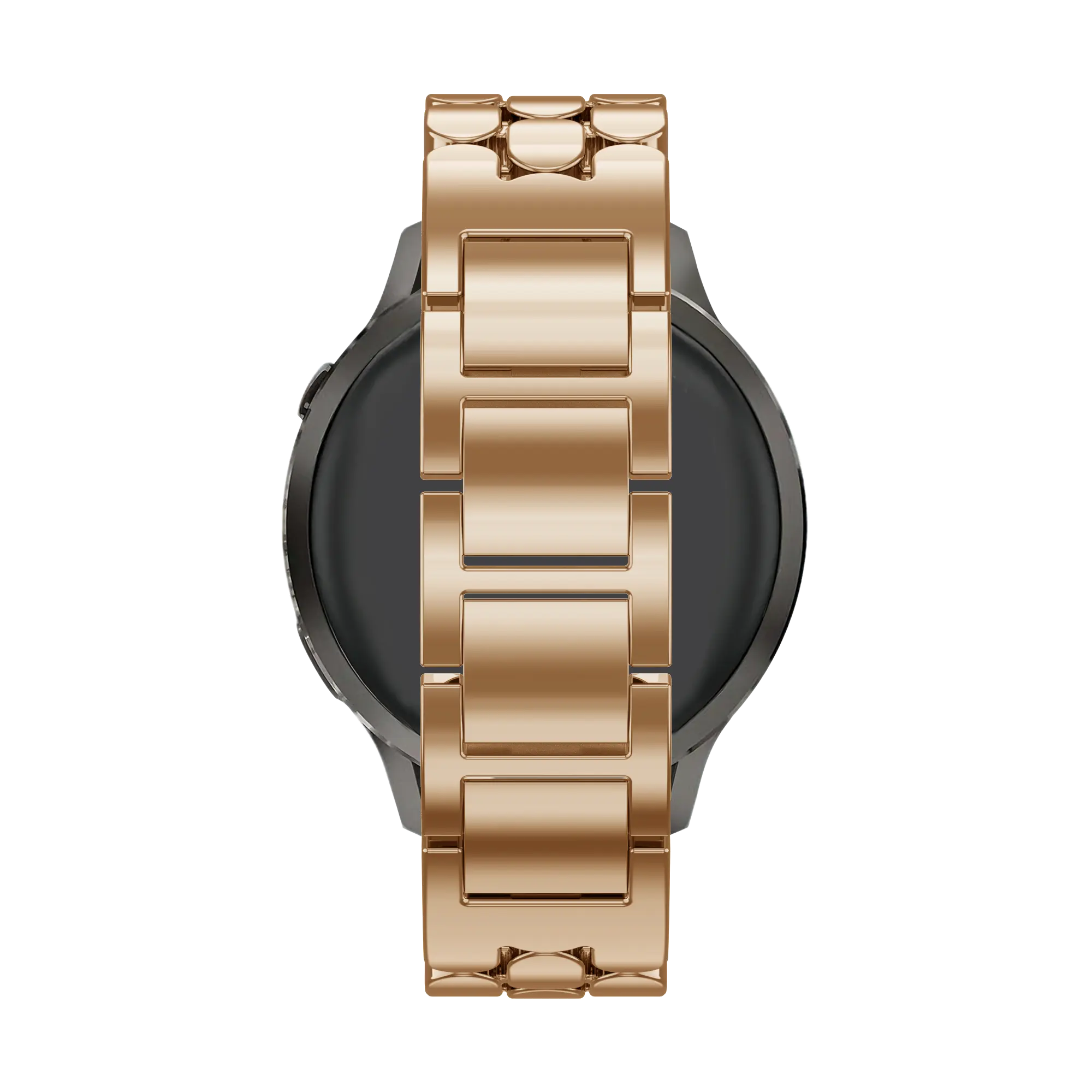 Bandz Garmin Vivoactive 4s Steel Strap 'Oval' (Rose Gold)