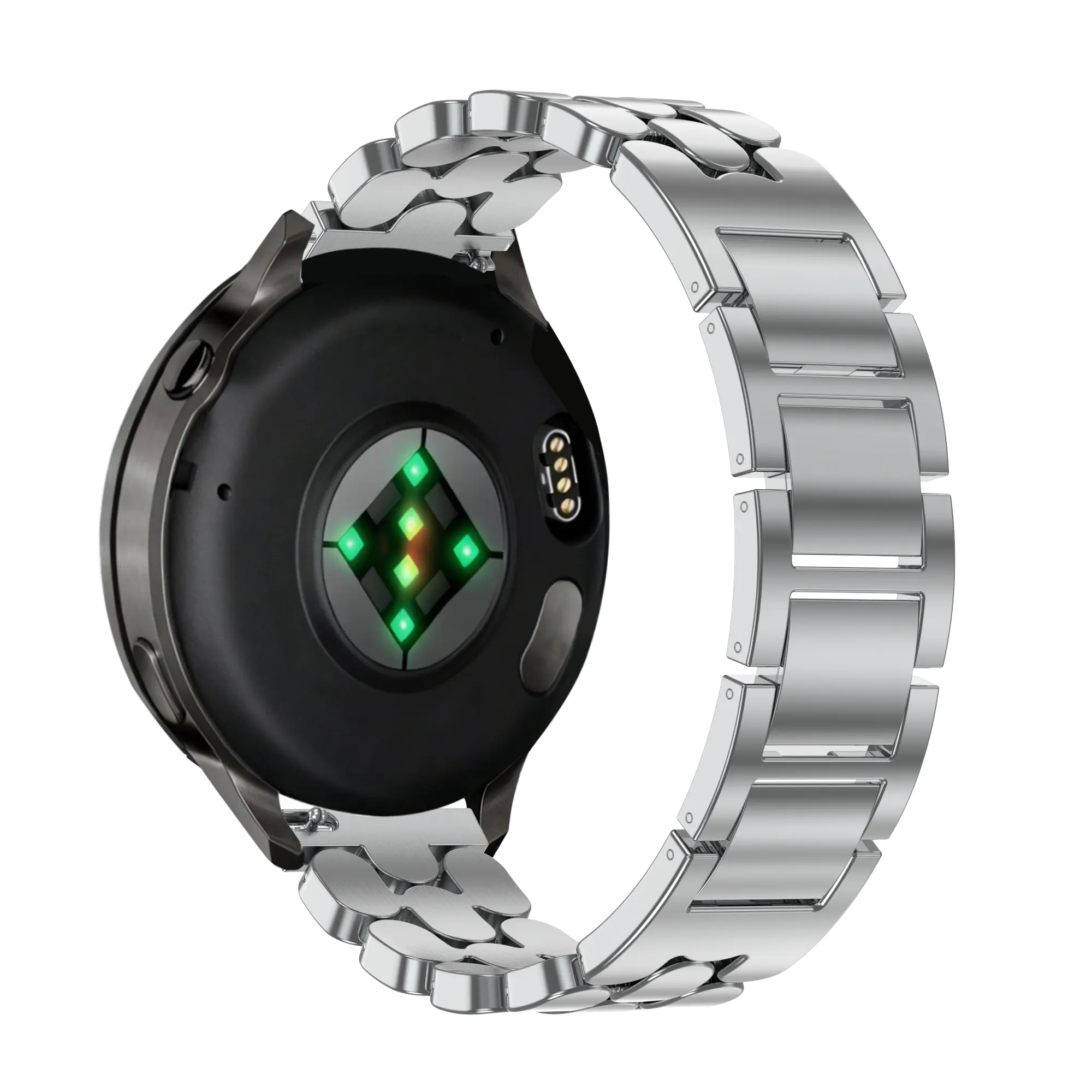 Bandz Oppo Watch X2 Mini Steel Strap 'Oval' (Silver)