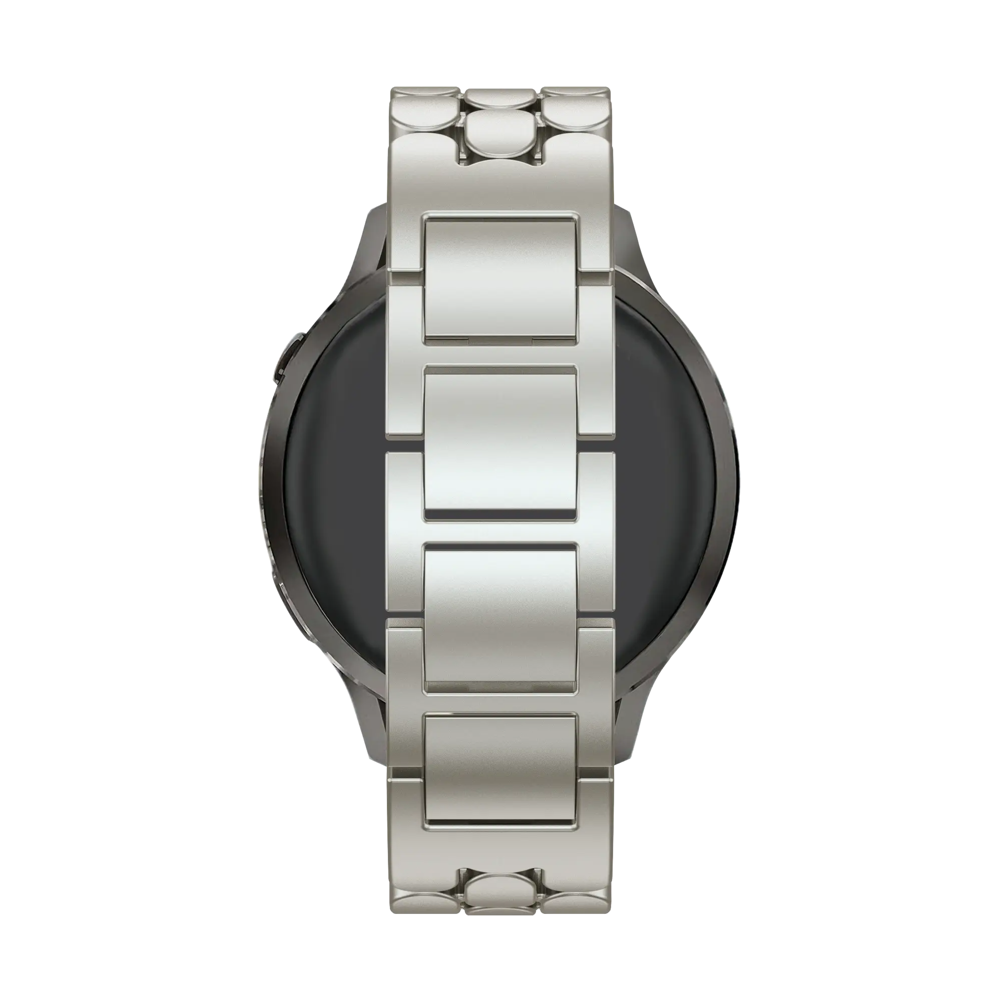 Bandz Garmin Vivoactive 4s Steel Strap 'Oval' (Starlight)