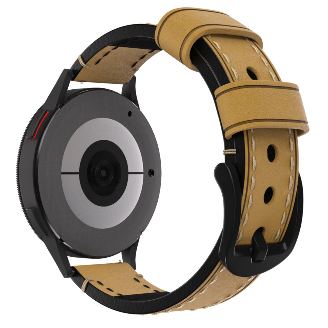 Correa cuero genuina OnePlus Watch 3 - 43mm (marrón)