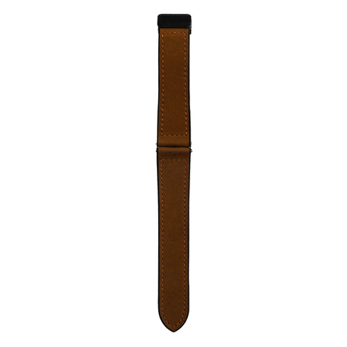 Amazfit Balance 2 Leather Strap with D-Buckle (Dark Brown)