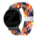 Bandz Garmin Vivomove Sport Woven Nylon Strap (Colourful)