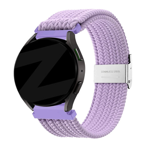 Bandz Levowatch Tiny Gewebtes Nylonarmband (Hell Lila)