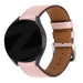 Bandz Withings Scan Watch 2 - 42mm Lederarmband 'Deluxe' (Rosa)