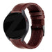 Bandz Amazfit Active Lederarmband 'Classic' (Dunkelbraun)