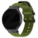Bandz Bracelet nylon à boucle Levowatch Tiny (vert)