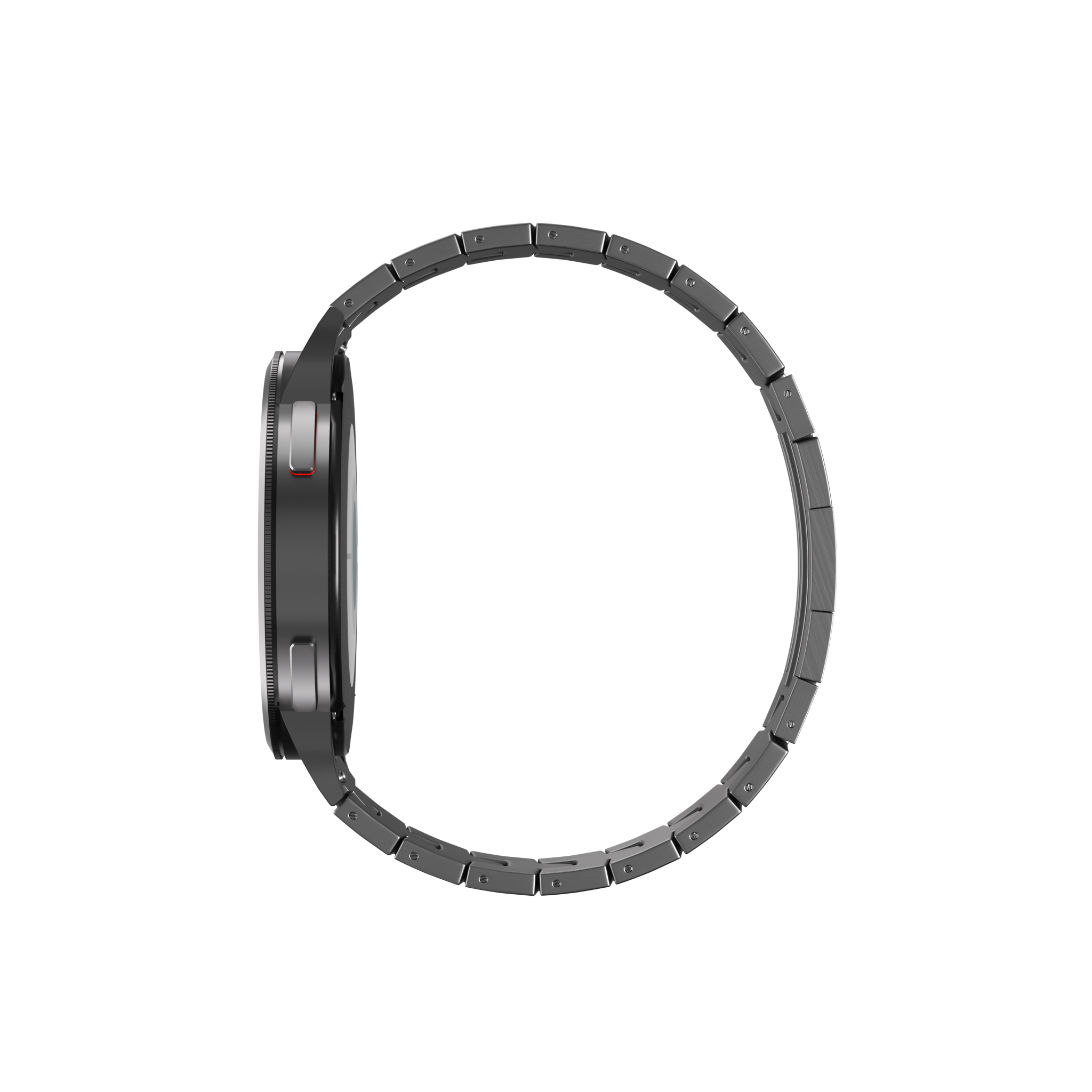 Suunto Run Titanium Grain Strap (Flat Buckle) (Graphite)