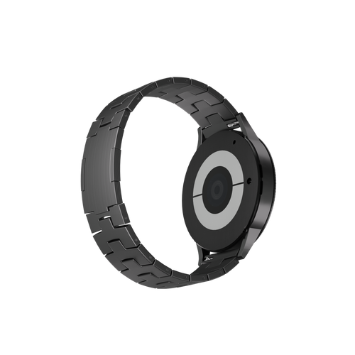 Suunto 9 Peak gebürstetes Titanarmband (flache Schnalle) (Graphit)
