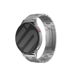 Huawei Watch 5 - 46mm Titanium Grain Strap (Flat Buckle) (Silver)