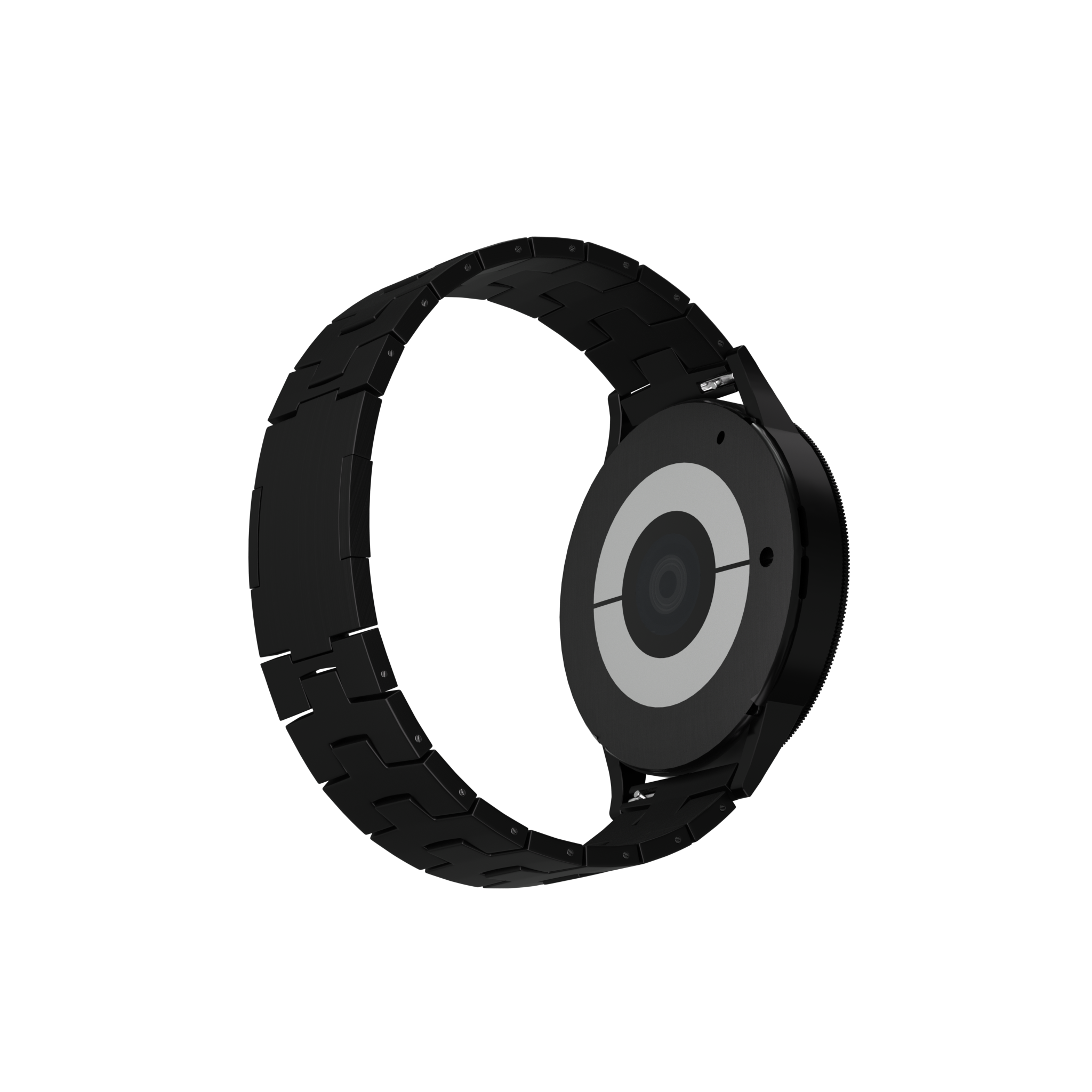Suunto 9 Peak Pro Titanium Grain Strap (Flat Buckle) (Black)