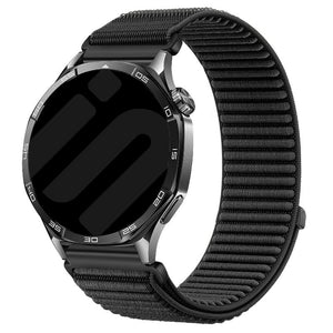 Amazfit GTS 4 wave nylon band (zwart)