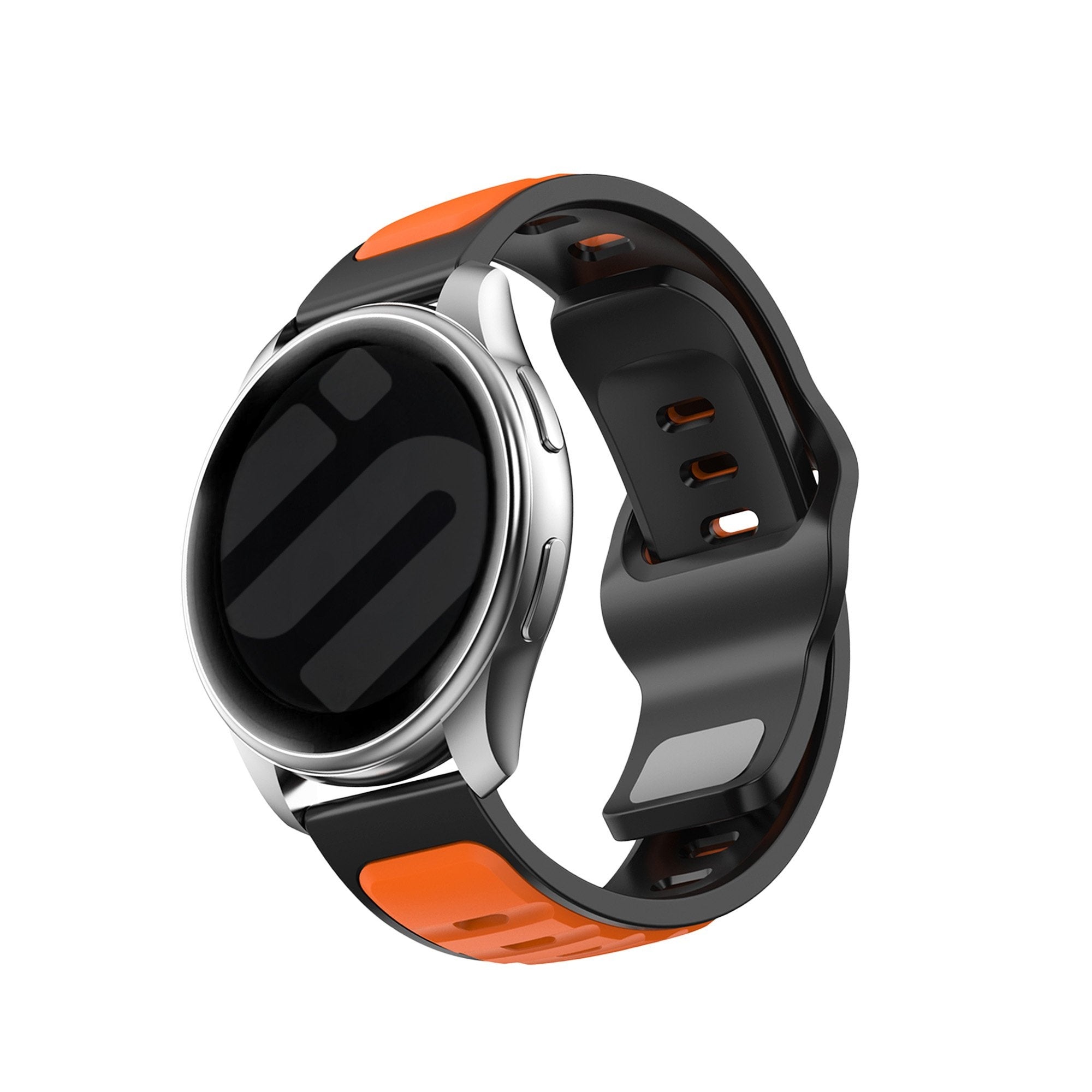 Samsung Galaxy Watch 5 Pro Outdoor Duo Silicone Strap (Orange/Black)
