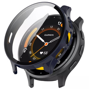 Funda rígida con vidrio Garmin Venu 3 (azul oscuro)