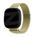 Bandz Fitbit Versa 3 Milanese Loop Strap (Retro Gold)