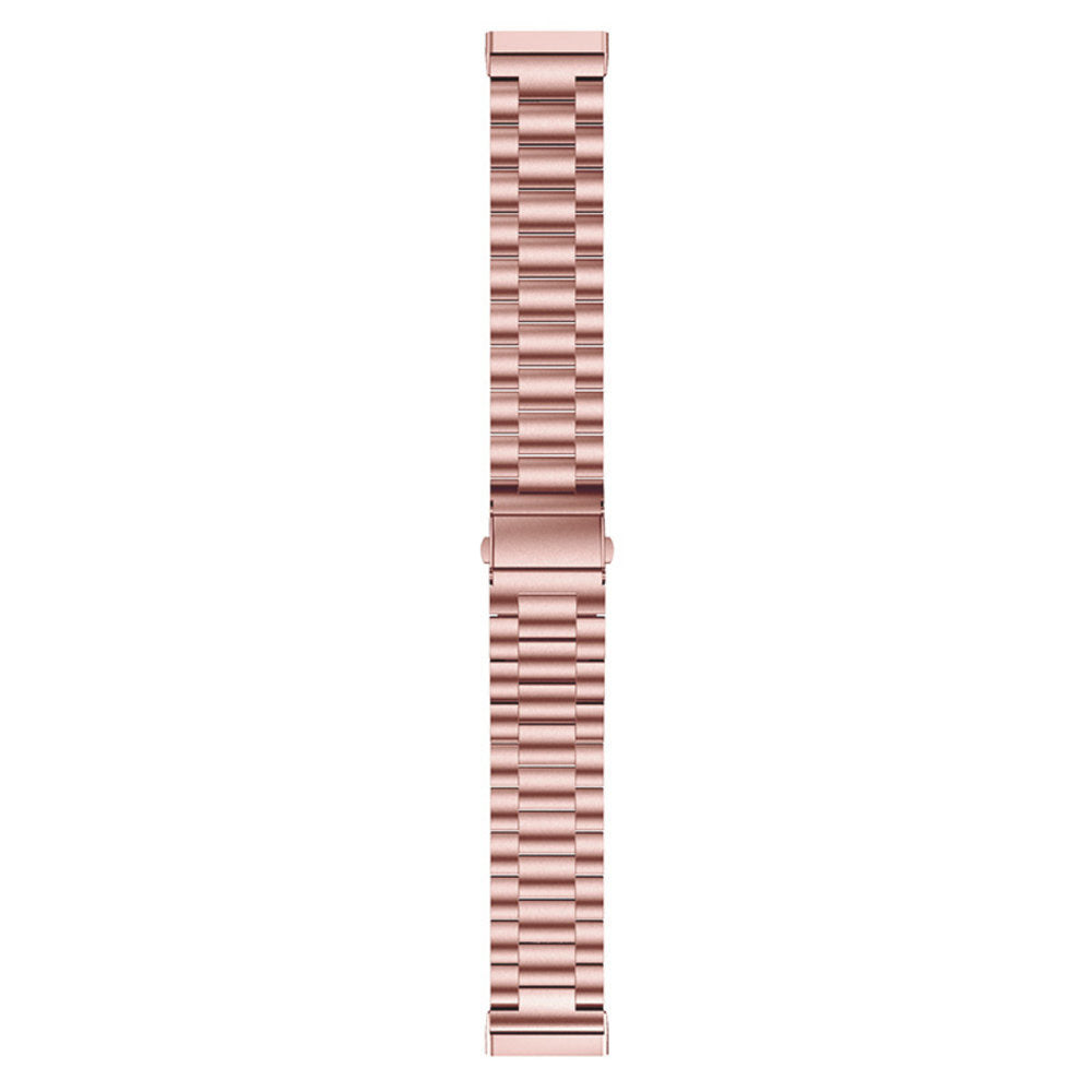 versa 3 steel strap pink 2