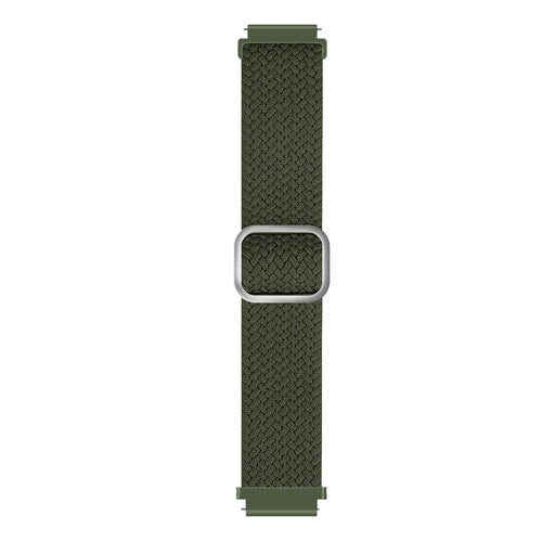 Suunto Race (en) verstellbares geflochtenes Armband (grün)