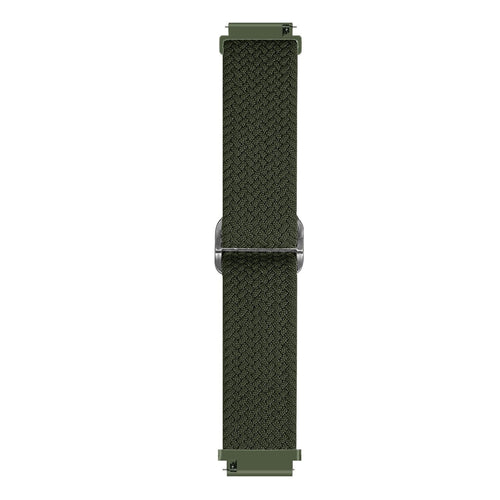 Suunto Race (en) verstellbares geflochtenes Armband (grün)
