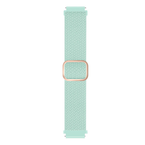 Suunto Run verstelbaar geweven bandje (turquoise)