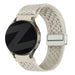 Bandz Garmin Vivoactive 5 Vintage Nylon Strap (Starlight)