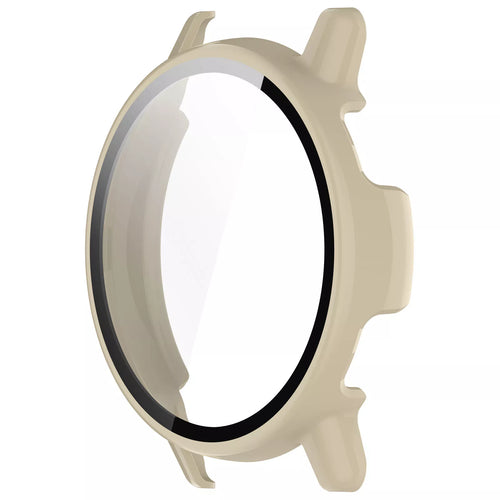 Garmin Vivoactive 5 hard case met glas (beige)