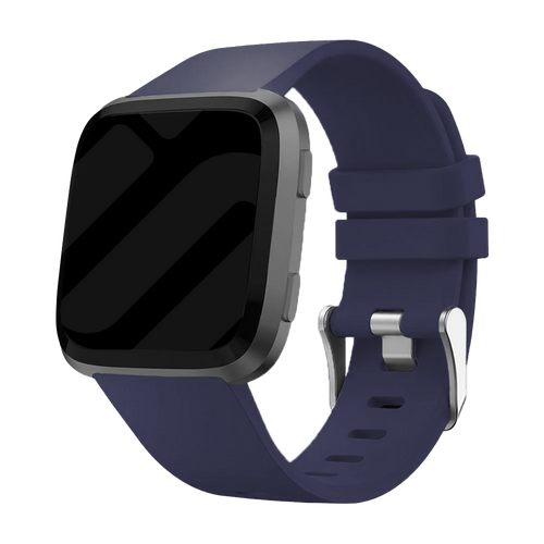 Fitbit Versa / Versa 2 Silikonarmband (Dunkelblau)