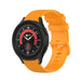 Samsung Galaxy Watch 5 Pro Premium Silicone Strap (Orange)