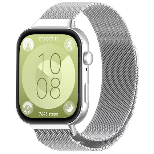 Huawei Watch Fit 5 Milanese band (zilver)