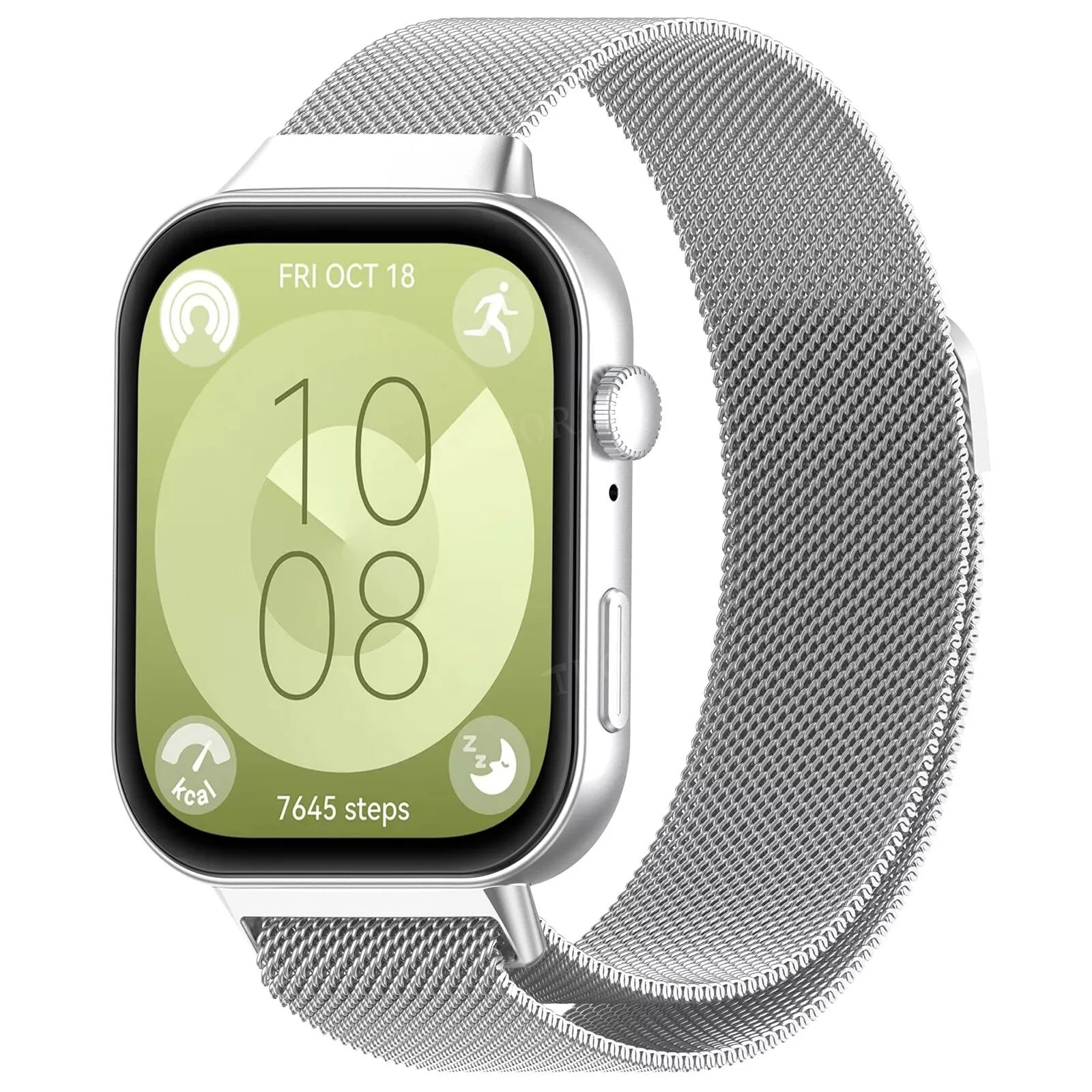 Correa milanesa Huawei Watch Fit 4 Pro (plateado)
