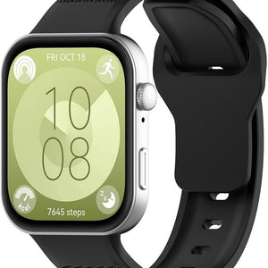 Correa silicona Outdoor Huawei Watch Fit 5 (negro)