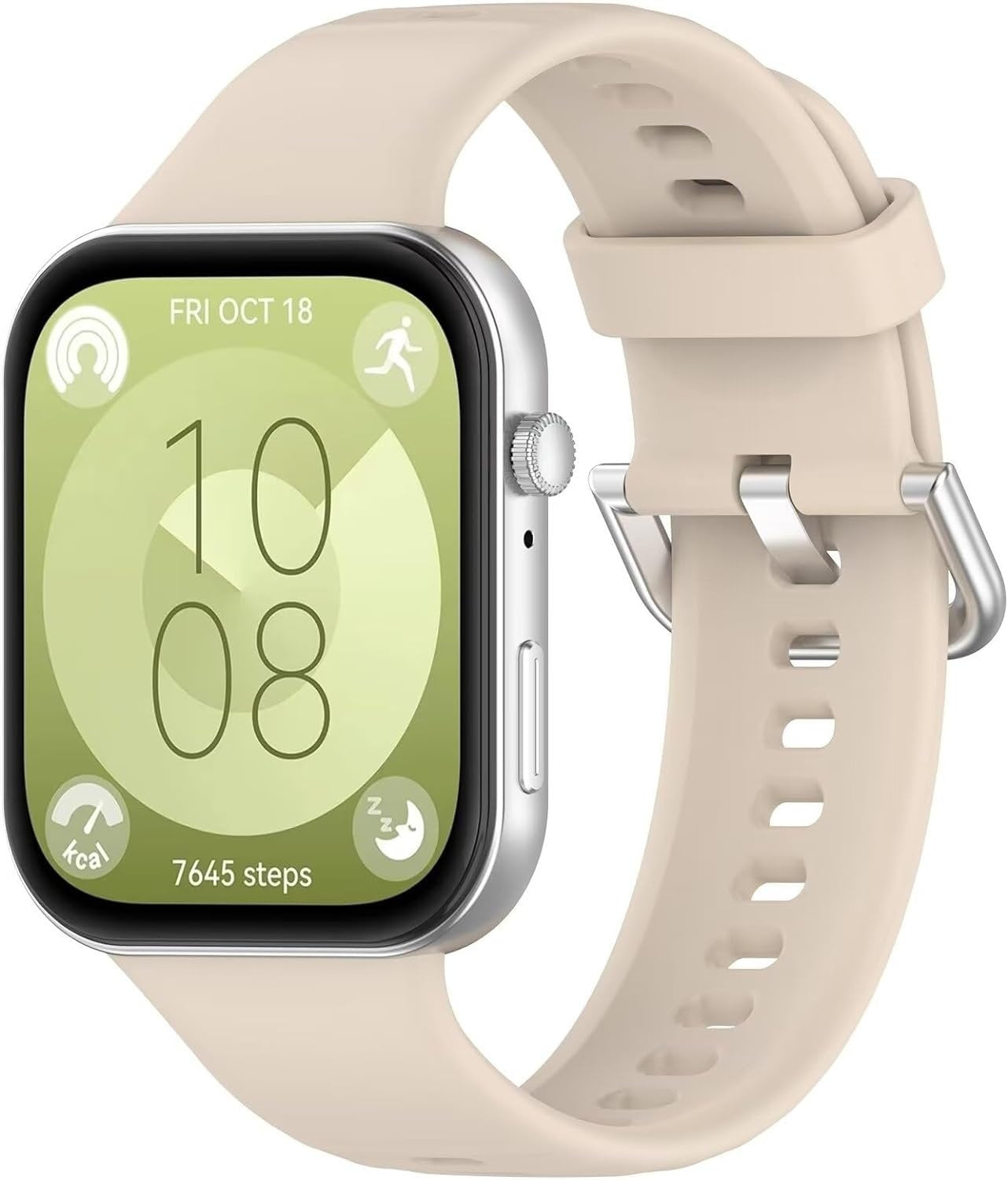 Correa silicona Huawei Watch Fit 4 Pro (beige)