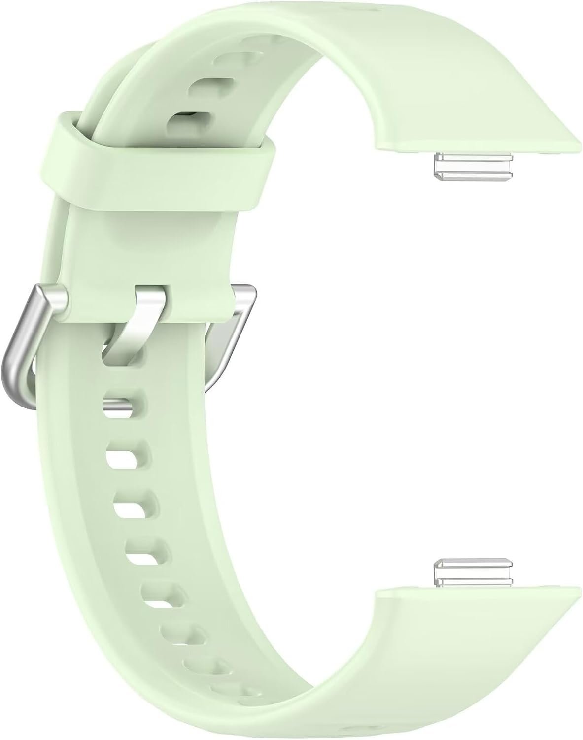Correa silicona Huawei Watch Fit 4 (verde claro)