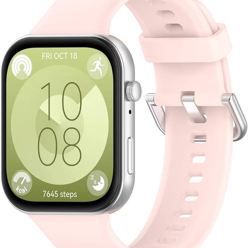Correa silicona Huawei Watch Fit 4 (rosa claro)