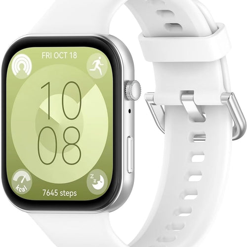 Huawei Watch Fit 4 Pro siliconen bandje (wit)