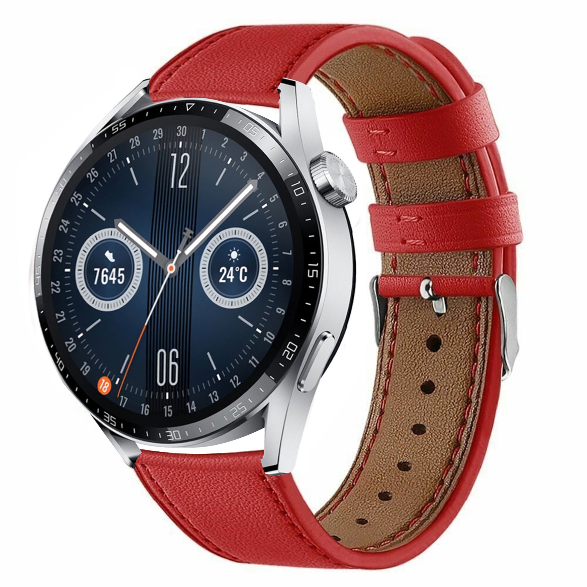 watch-gt-3-46mm-leren-bandje-rood