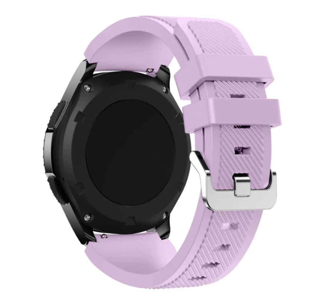 Samsung Galaxy Watch 46mm Silicone Strap (Lilac)