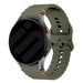 Samsung Galaxy Watch 4 44mm Wave Armband (Armeegrün)