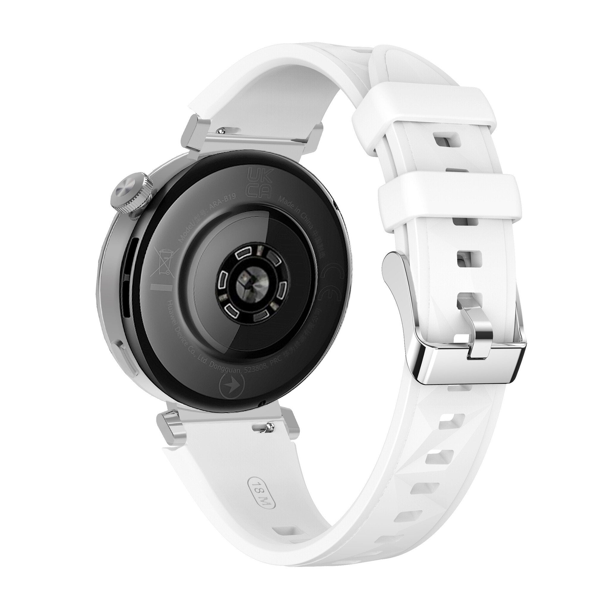 Correa silicona premium Huawei Watch GT 5 Pro 42mm (blanco)