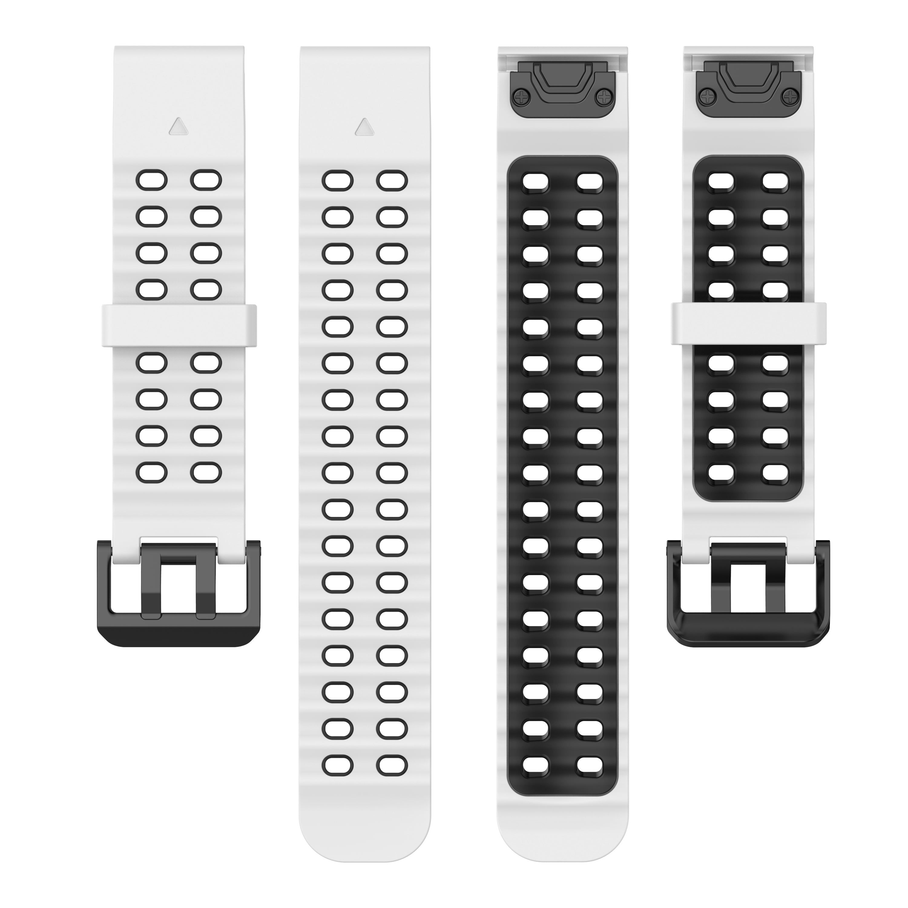 Garmin Tactix 7 Wave Sport Strap (White/Black)