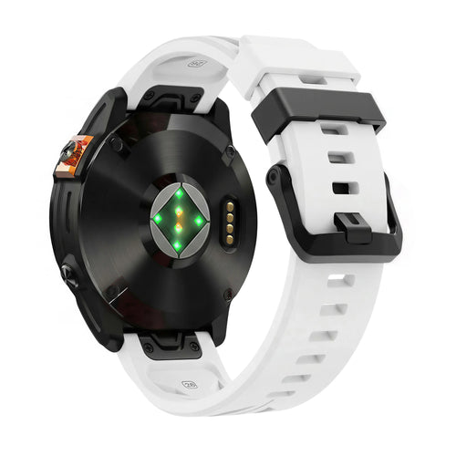 Correa silicona race Garmin Forerunner 745 (blanco)