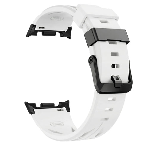 Samsung Galaxy Watch 8 - 40mm Race Silicone Strap (White)