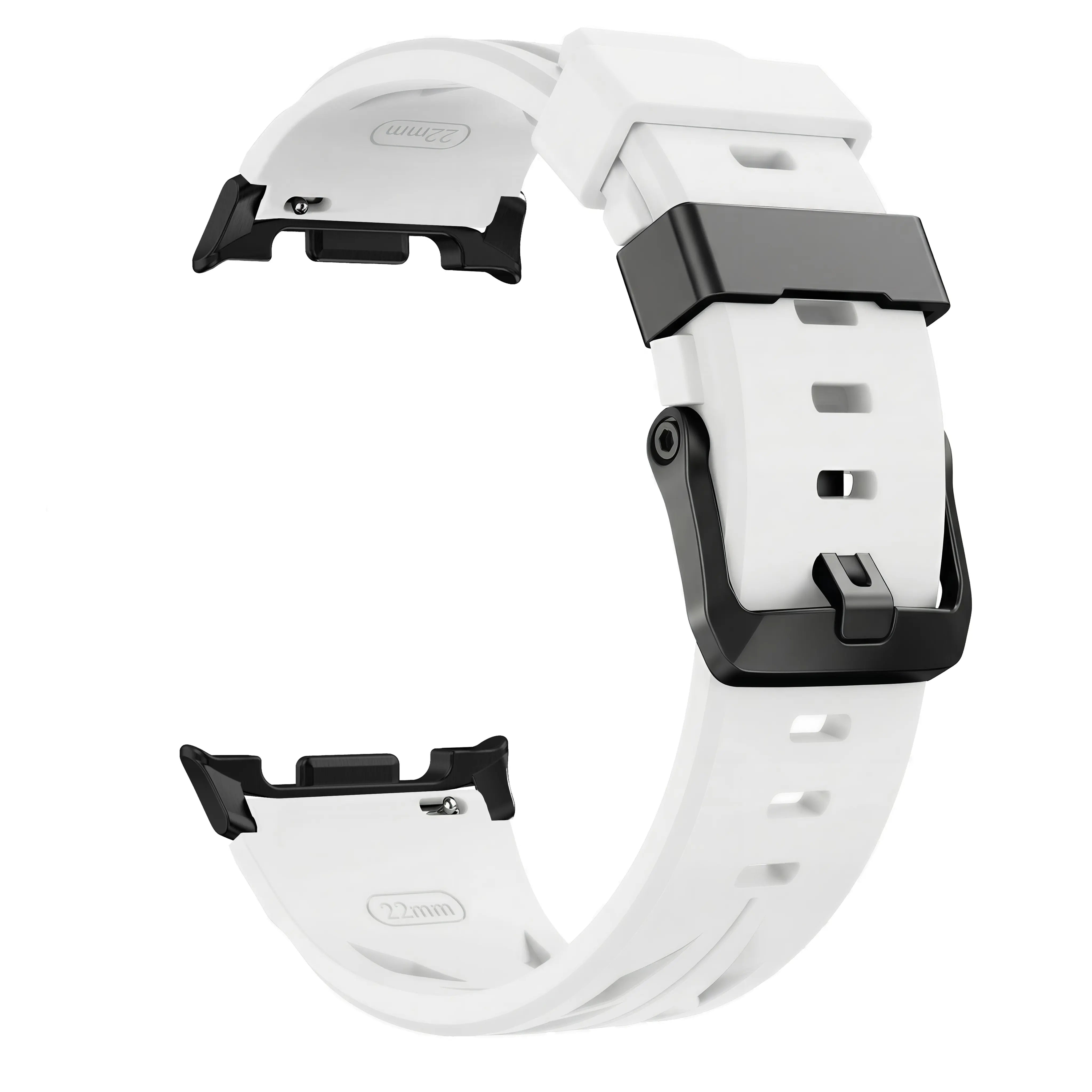 Samsung Galaxy Watch 8 - 40mm Race Silicone Strap (White)