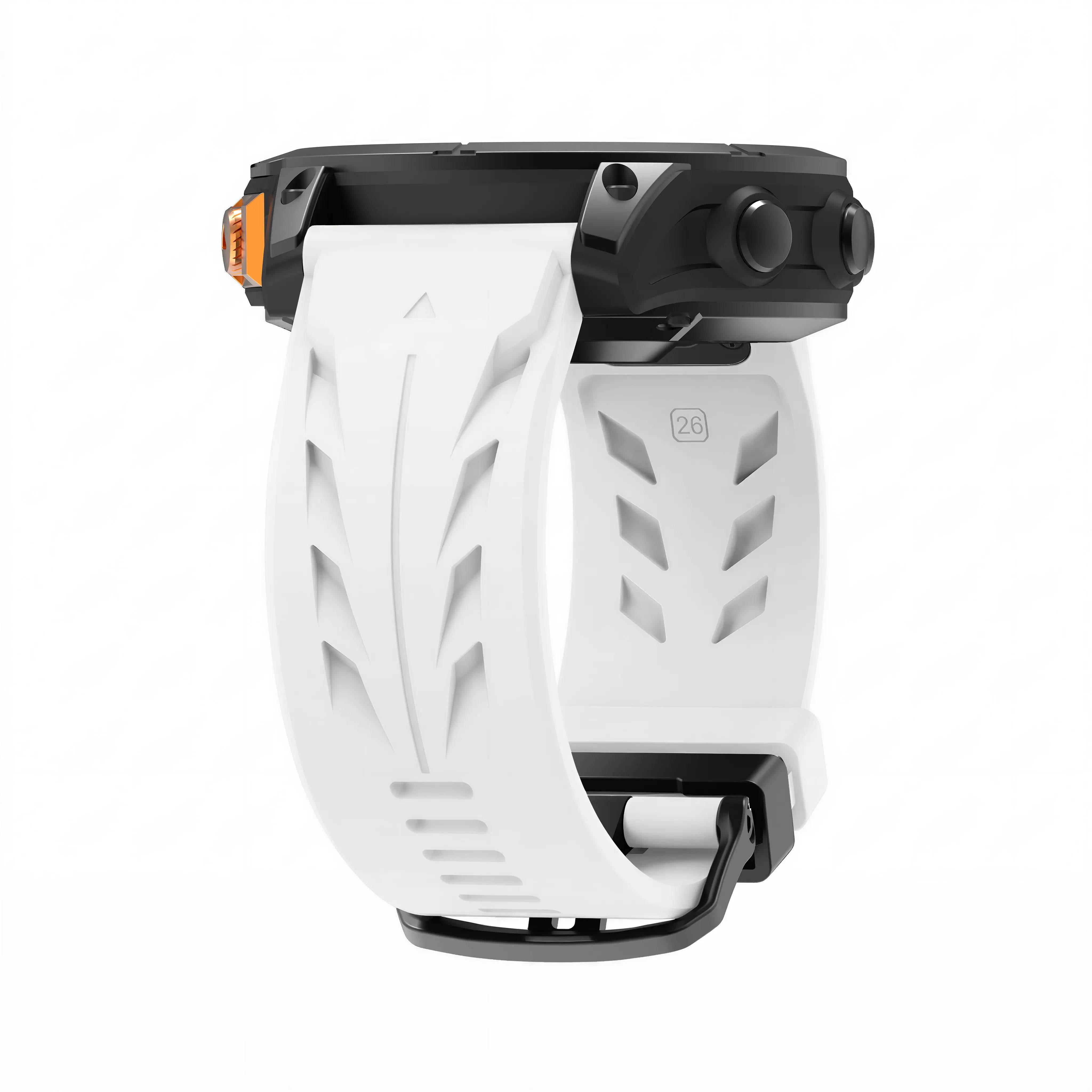 Correa silicona race Garmin Forerunner 745 (blanco)