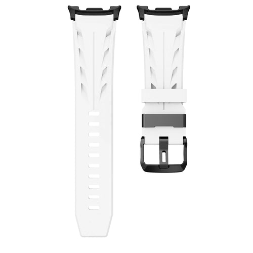 Samsung Galaxy Watch 8 - 40mm Race Silicone Strap (White)