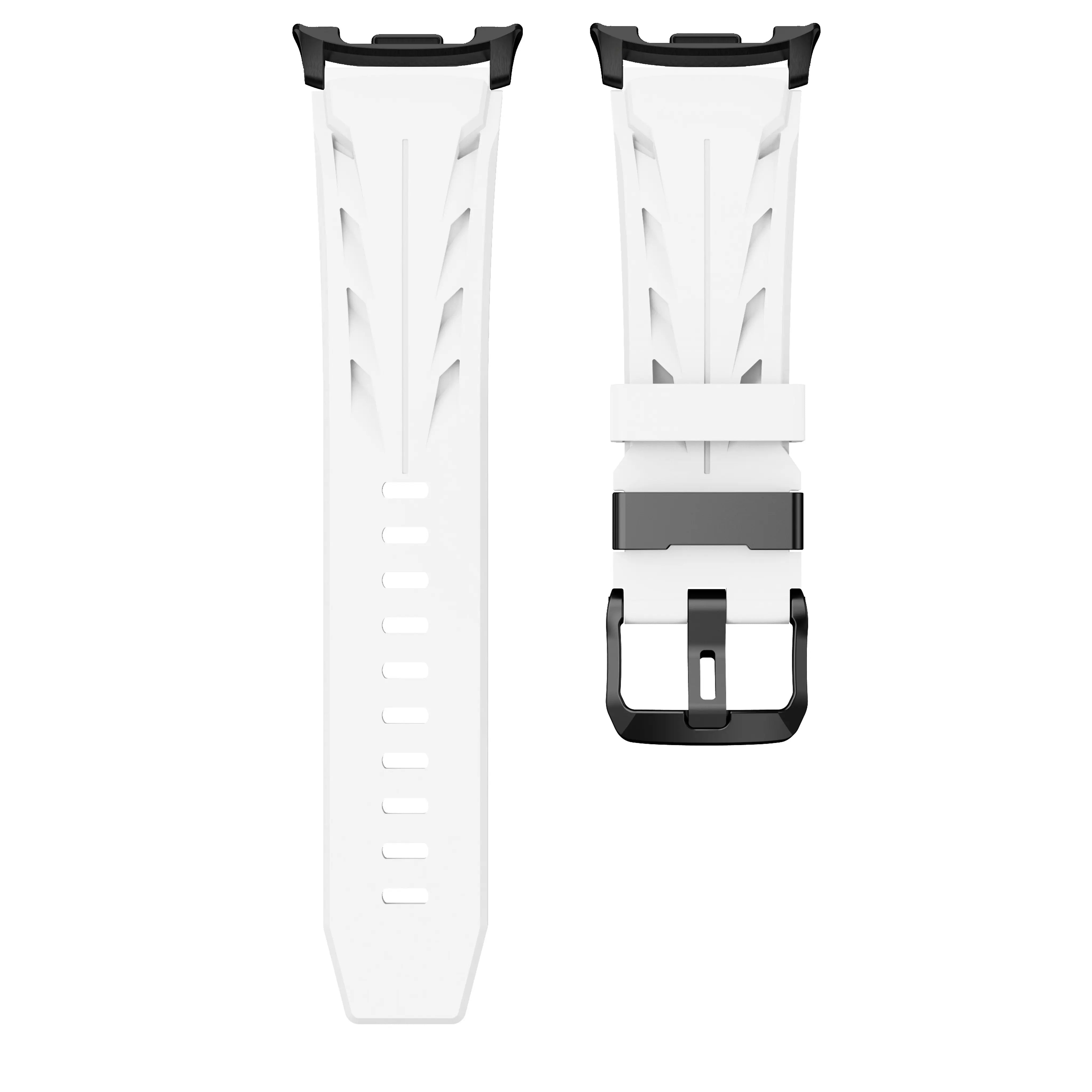 Samsung Galaxy Watch 8 - 40mm Race Silicone Strap (White)