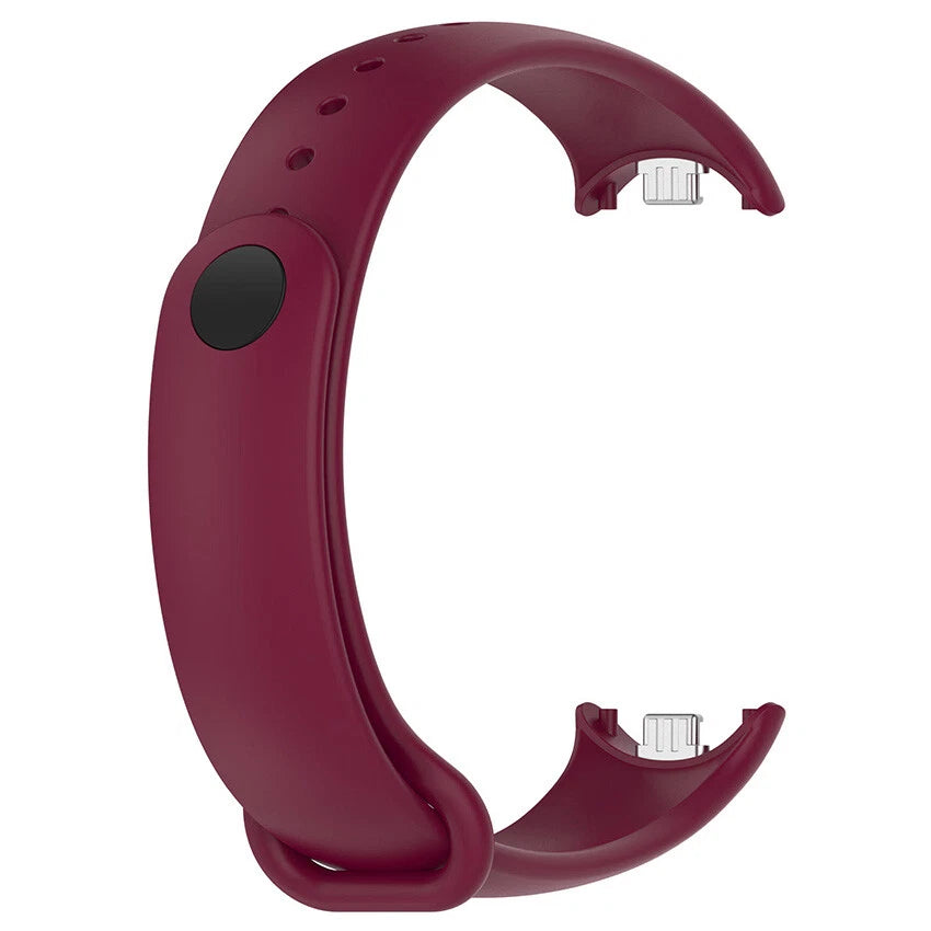 Correa silicona Xiaomi Smart Band 10 (bordeos)