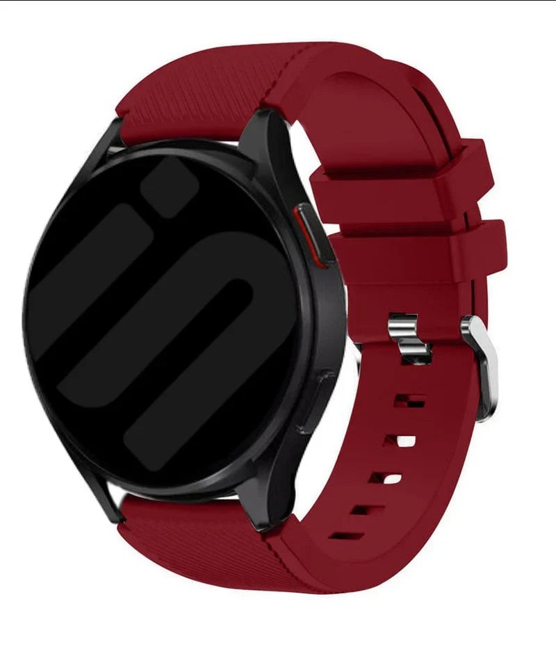 Amazfit GTS 4 Twill Silicone Strap (Wine Red)