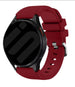 Coros Pace 3 Twill Silicone Strap (Wine Red)