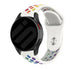 Coros Pace 2 Sport Strap (White/Colourful)