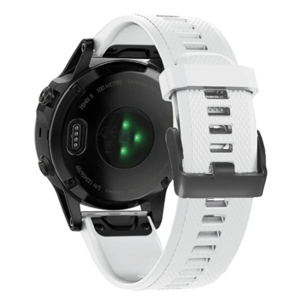Correa silicona Garmin Forerunner 970 (blanco)